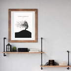 Pablo Picasso Quote Print – "Everything you can imagine is real" Wall Art Poster - INK & FRAME STUDIO