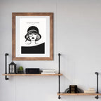 Mansfield Park Quote Print – "I was quiet, but I was not blind" Wall Art Poster - INK & FRAME STUDIO
