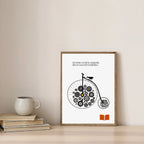 Herman Melville Famous Quote Print  Print Material INK & FRAME STUDIO