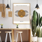 Leonardo da Vinci Quote  Print Material INK & FRAME STUDIO
