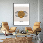 Leonardo da Vinci Quote  Print Material INK & FRAME STUDIO