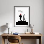 Oscar Wilde Quote -  Minimalist Poster  Print Material INK & FRAME STUDIO