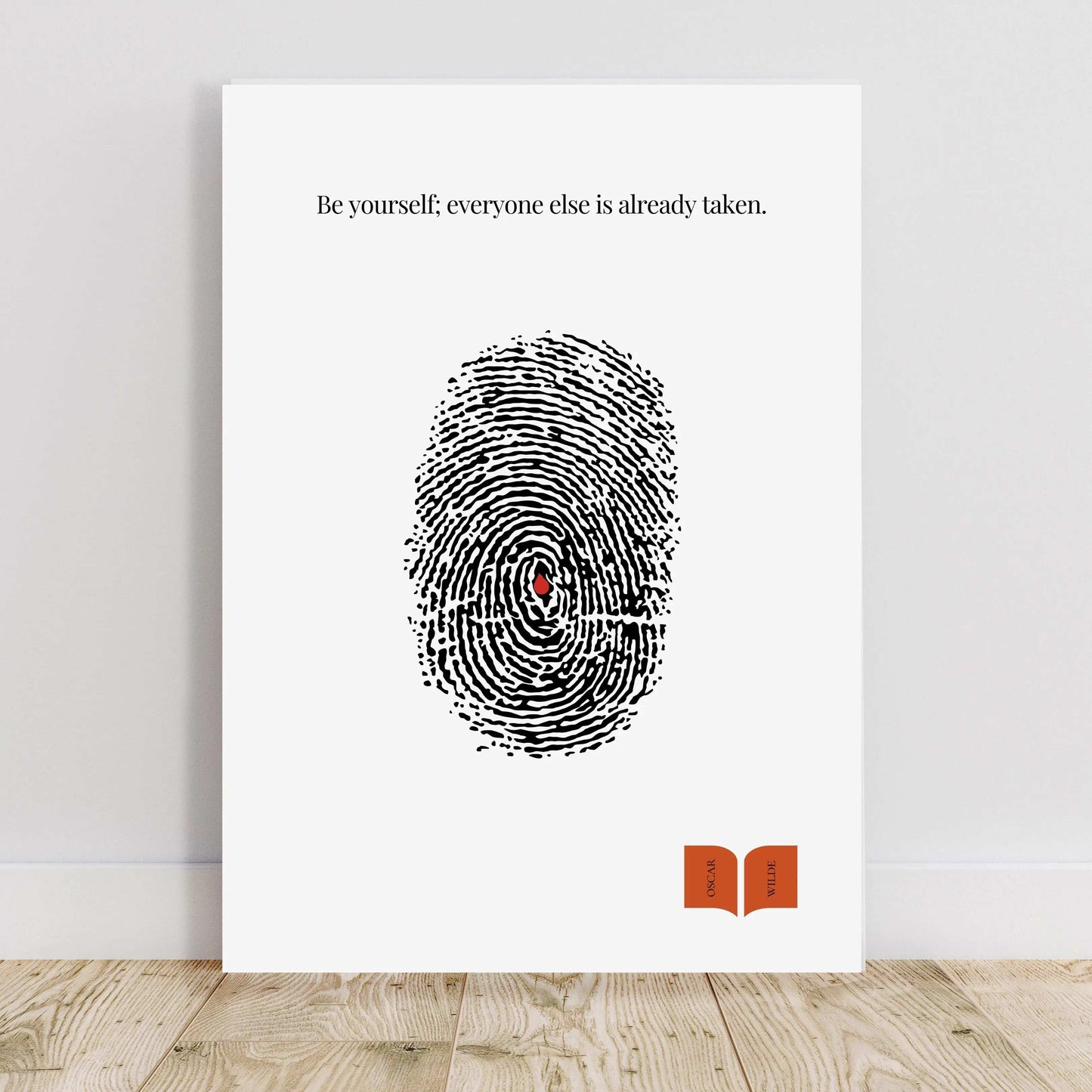 Oscar Wilde Quote Print  Print Material INK & FRAME STUDIO