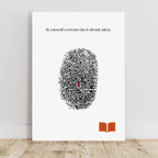 Oscar Wilde Quote Print  Print Material INK & FRAME STUDIO