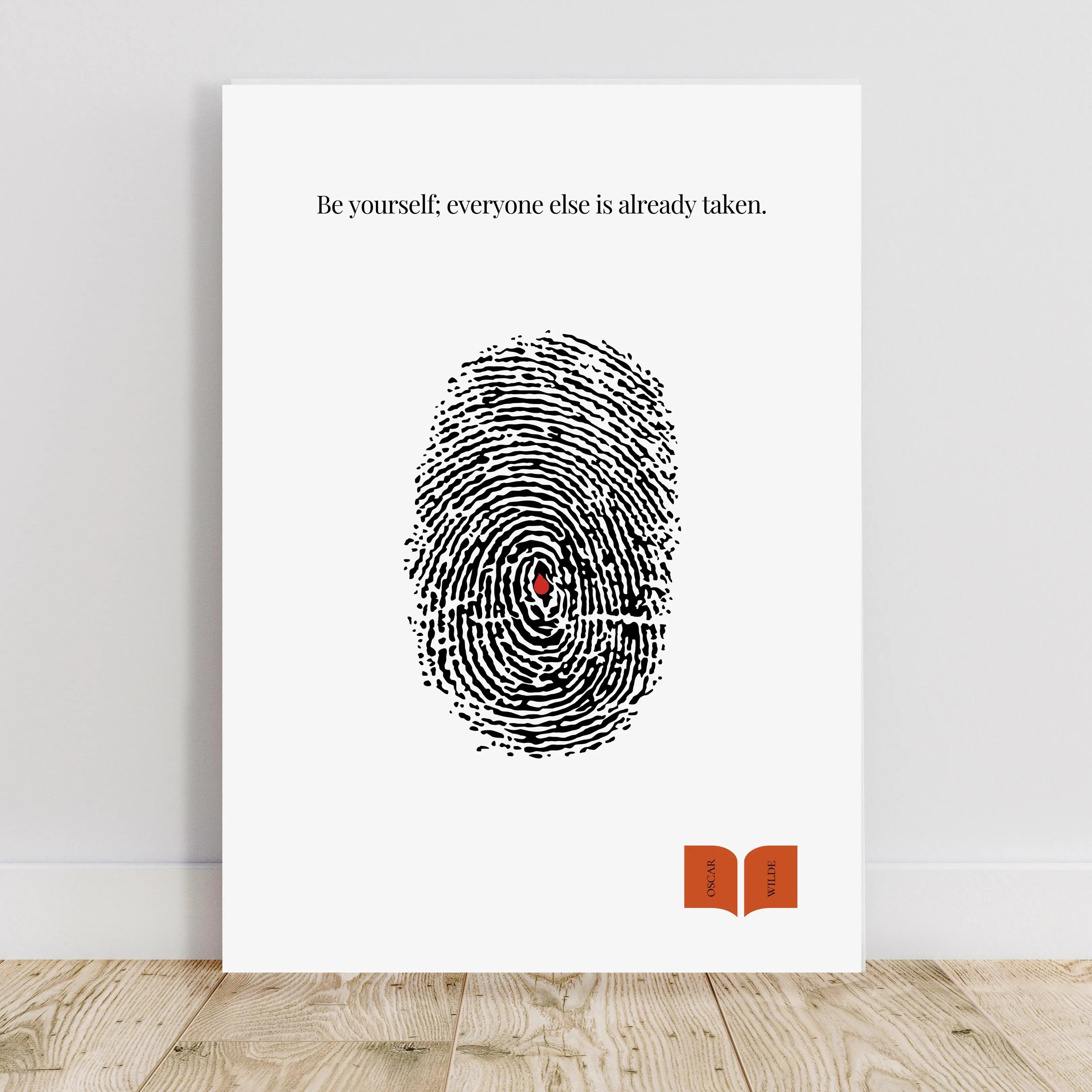 Oscar Wilde Quote Print  Print Material INK & FRAME STUDIO