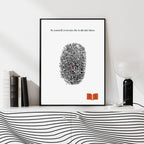 Oscar Wilde Quote Print  Print Material INK & FRAME STUDIO