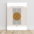 Paul Klee Minimalist Quote Poster  Print Material INK & FRAME STUDIO