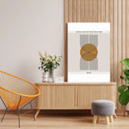 Paul Klee Minimalist Quote Poster  Print Material INK & FRAME STUDIO