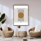 Paul Klee Minimalist Quote Poster  Print Material INK & FRAME STUDIO