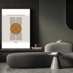 Paul Klee Minimalist Quote Poster  Print Material INK & FRAME STUDIO