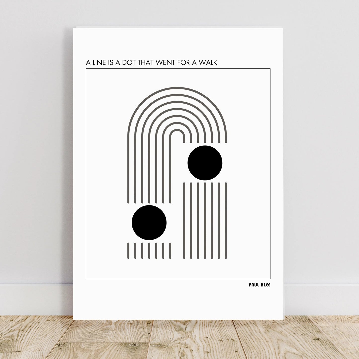 Paul Klee Wall Art  Print Material INK & FRAME STUDIO