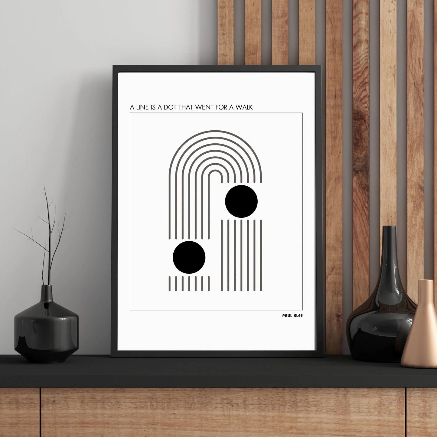 Paul Klee Wall Art  Print Material INK & FRAME STUDIO