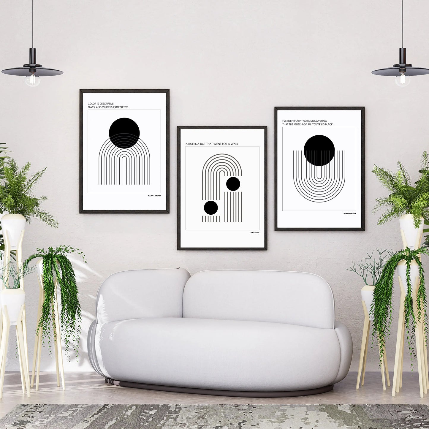 Paul Klee Wall Art  Print Material INK & FRAME STUDIO