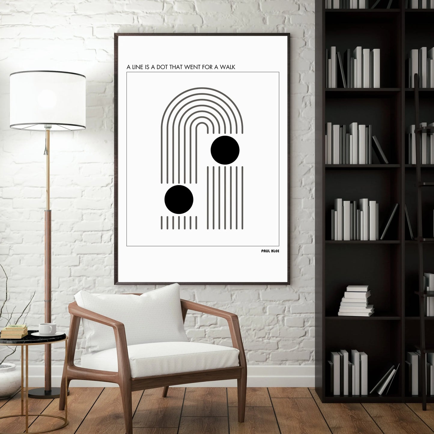 Paul Klee Wall Art  Print Material INK & FRAME STUDIO