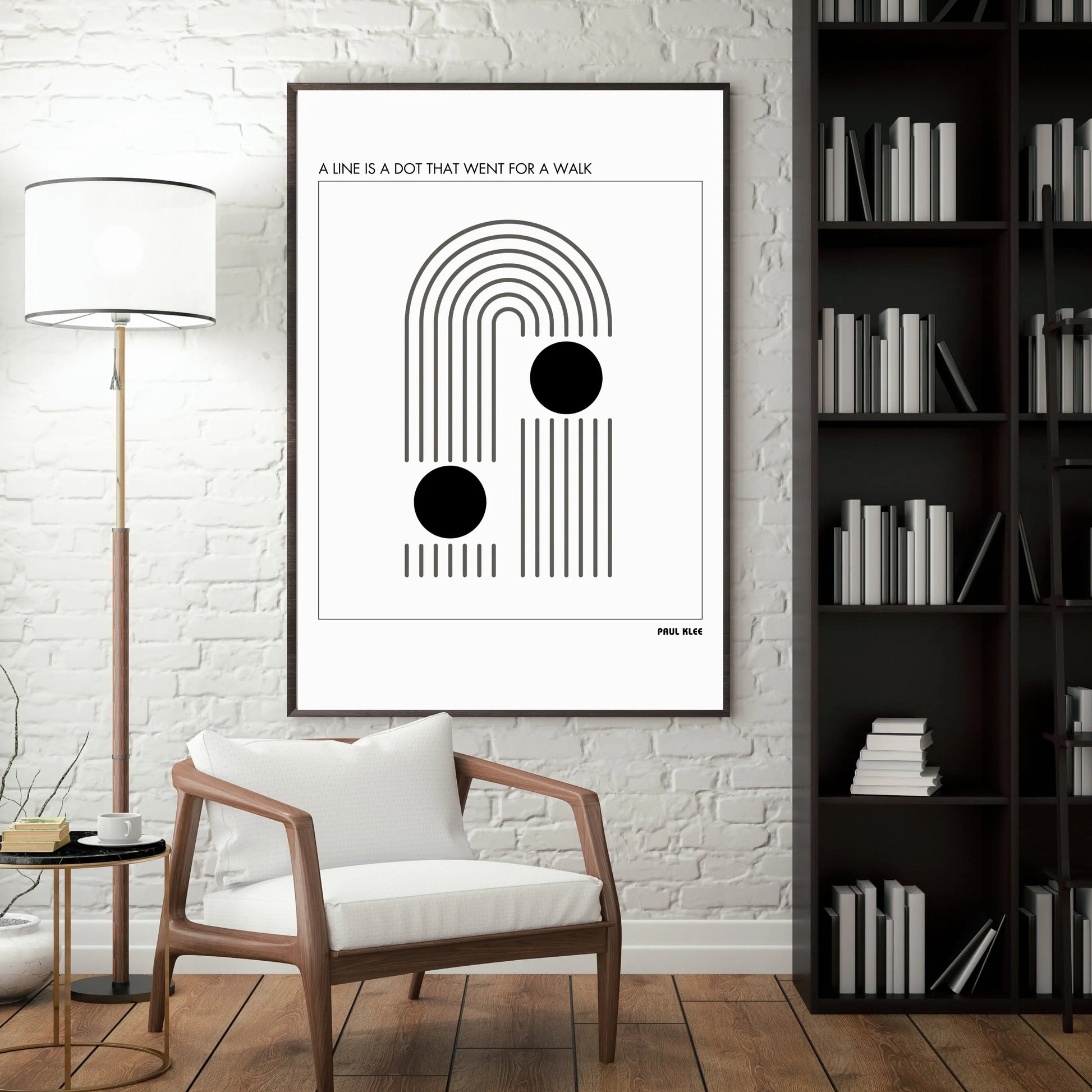 Paul Klee Wall Art  Print Material INK & FRAME STUDIO