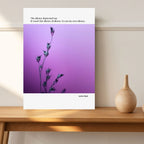 Sylvia Plath Quote Poster – “The Silence Depressed Me” | Minimalist Literary Wall Art  Print Material INK & FRAME STUDIO