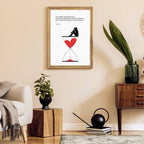William Faulkner Quote - Minimalist Poster  Print Material INK & FRAME STUDIO