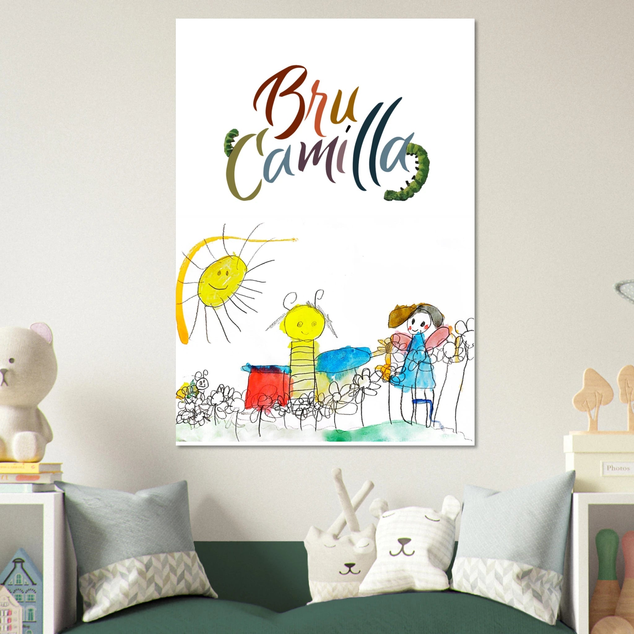 Fine Art Poster  Print Material INK & FRAME STUDIO